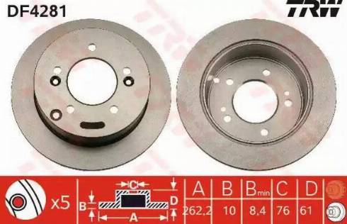 Alpha Brakes HTT-HY-508 - Əyləc Diski furqanavto.az