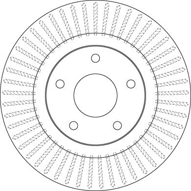 TRW DF6533 - Əyləc Diski furqanavto.az