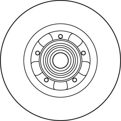 TRW DF6043BS - Əyləc Diski furqanavto.az