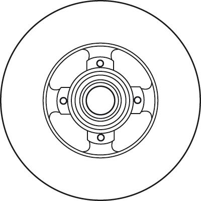 TRW DF6128BS - Əyləc Diski furqanavto.az