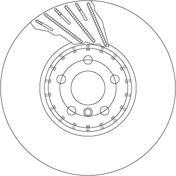 TRW DF6891S - Əyləc Diski furqanavto.az