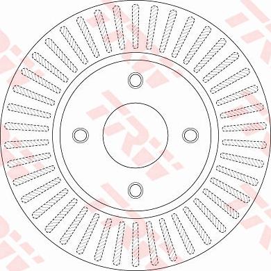 TRW DF6249 - Əyləc Diski furqanavto.az