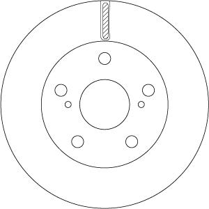 DJ Parts BD1292 - Əyləc Diski furqanavto.az