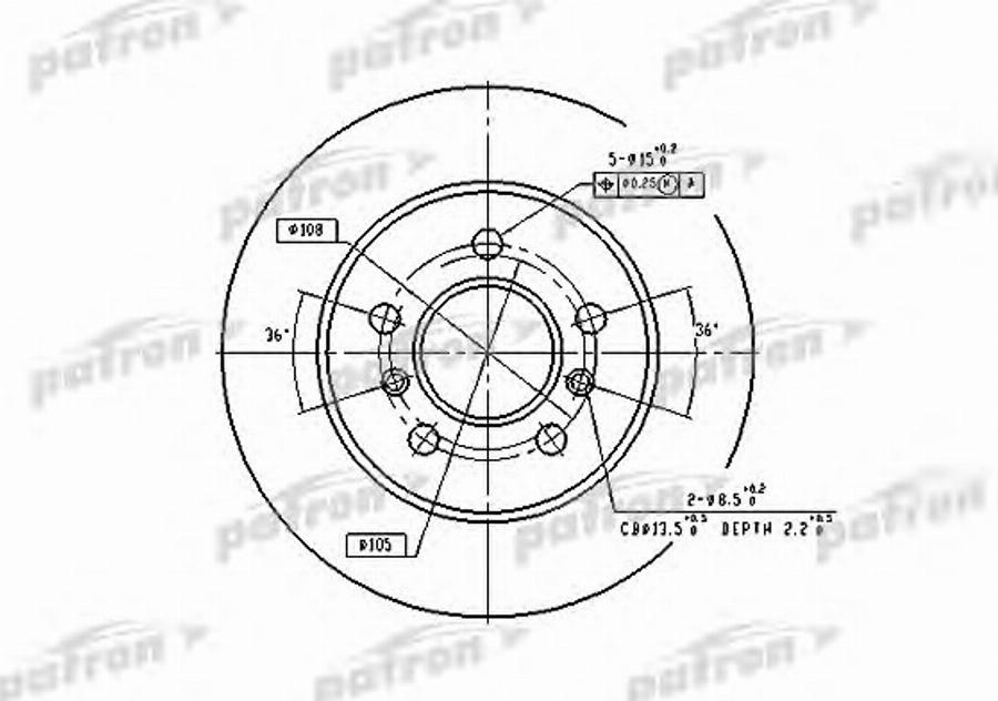 TRW DF1029BP - Əyləc Diski furqanavto.az