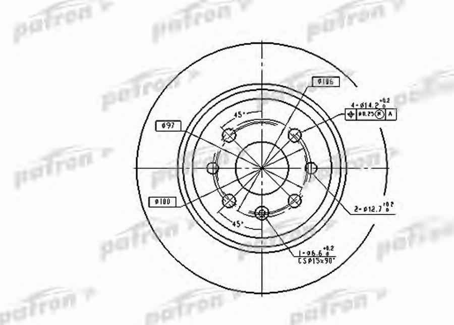 TRW DF2772BP - Əyləc Diski furqanavto.az