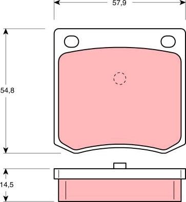 BENDIX 572103 - Əyləc altlığı dəsti, əyləc diski furqanavto.az