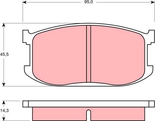 BENDIX 572149X - Əyləc altlığı dəsti, əyləc diski furqanavto.az