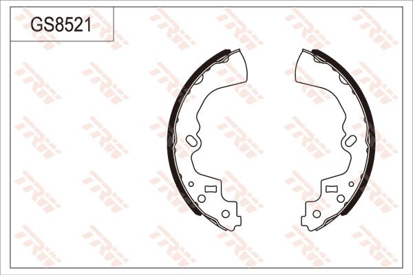 TRW GS8521 - Əyləc Başlığı Dəsti furqanavto.az