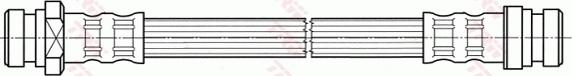 TRW PHA448 - Əyləc şlanqı furqanavto.az