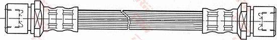 TRW PHA404 - Əyləc şlanqı furqanavto.az