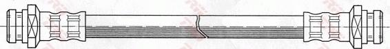 TRW PHA438 - Əyləc şlanqı furqanavto.az