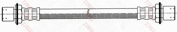 TRW PHA529 - Əyləc şlanqı furqanavto.az