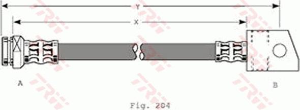 TRW PHA347 - Əyləc şlanqı furqanavto.az