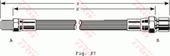 TRW PHB146 - Əyləc şlanqı furqanavto.az