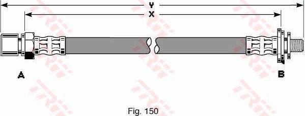 TRW PHB286 - Əyləc şlanqı furqanavto.az