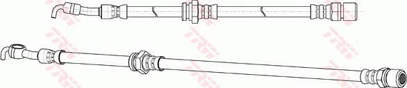 TRW PHD991 - Əyləc şlanqı furqanavto.az