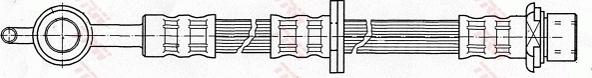 TRW PHD509 - Əyləc şlanqı furqanavto.az