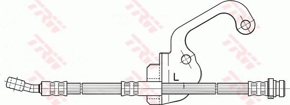 TRW PHD506 - Əyləc şlanqı furqanavto.az