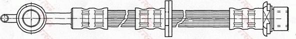 TRW PHD501 - Əyləc şlanqı furqanavto.az