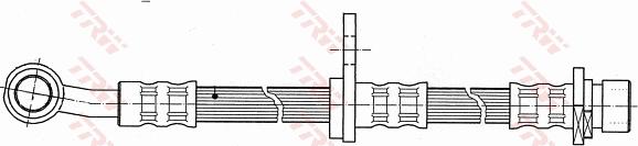 TRW PHD589 - Əyləc şlanqı furqanavto.az