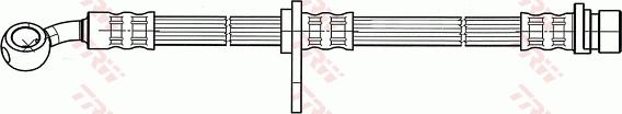 TRW PHD580 - Əyləc şlanqı furqanavto.az