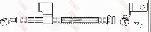 TRW PHD531 - Əyləc şlanqı furqanavto.az