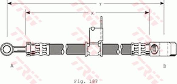 TRW PHD153 - Əyləc şlanqı furqanavto.az