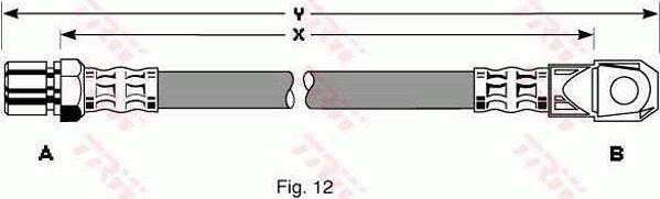 TRW PHD110 - Əyləc şlanqı furqanavto.az