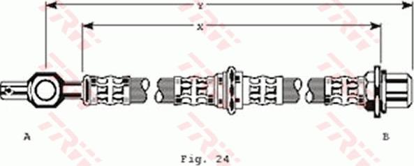 TRW PHD183 - Əyləc şlanqı furqanavto.az