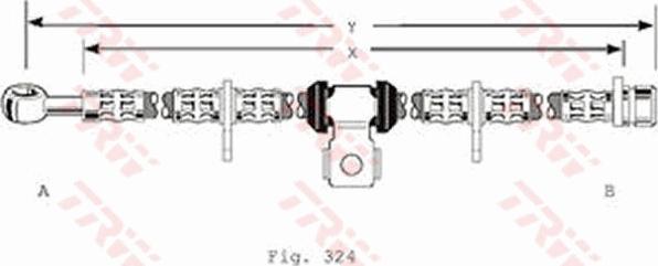 TRW PHD134 - Əyləc şlanqı furqanavto.az