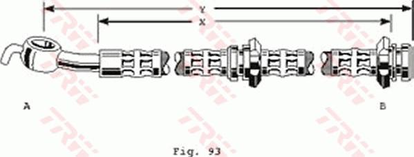 TRW PHD126 - Əyləc şlanqı furqanavto.az