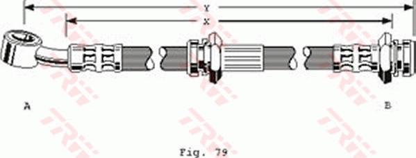 TRW PHD174 - Əyləc şlanqı furqanavto.az