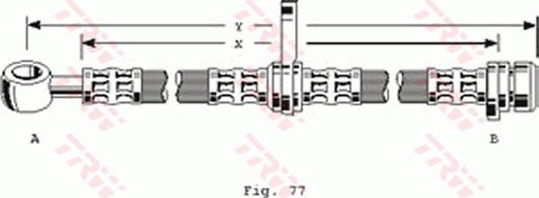 TRW PHD279 - Əyləc şlanqı furqanavto.az