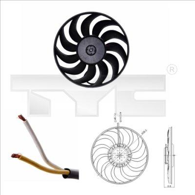 TYC 802-0051 - Fen, radiator furqanavto.az
