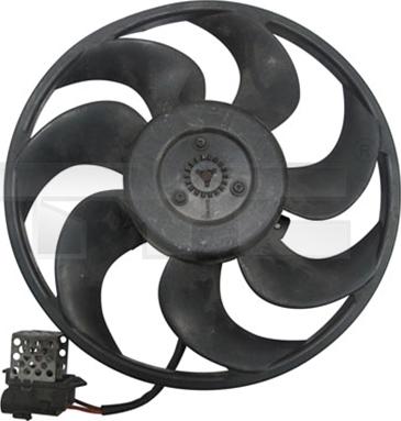 TYC 825-0024 - Fen, radiator furqanavto.az