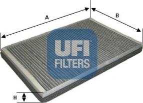 UFI 54.169.00 - Filtr, daxili hava furqanavto.az