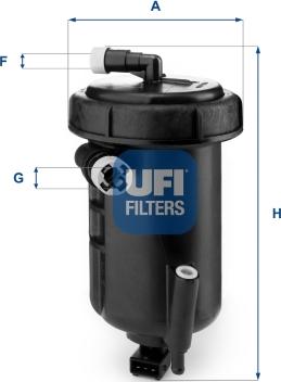 UFI 55.147.00 - Yanacaq filtri furqanavto.az