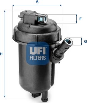 UFI 55.152.00 - Yanacaq filtri www.furqanavto.az