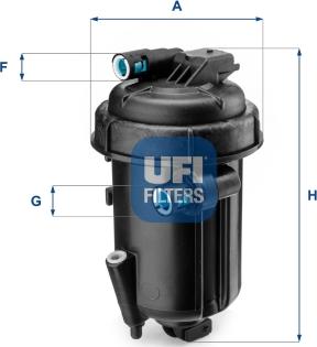 UFI 55.163.00 - Yanacaq filtri www.furqanavto.az