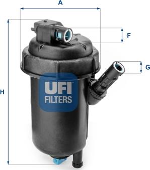 UFI 55.139.00 - Yanacaq filtri furqanavto.az
