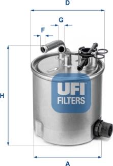 UFI 55.394.00 - Yanacaq filtri furqanavto.az