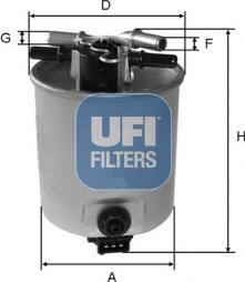 UFI 55.393.00 - Yanacaq filtri furqanavto.az