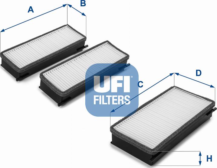 UFI 53.070.00 - Filtr, daxili hava furqanavto.az