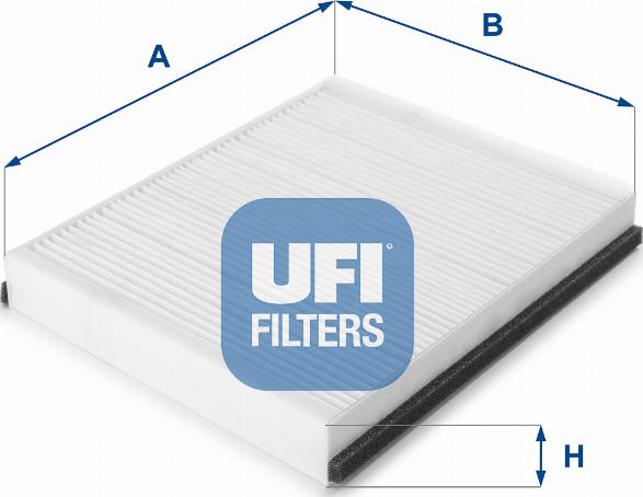 UFI 53.159.00 - Filtr, daxili hava furqanavto.az