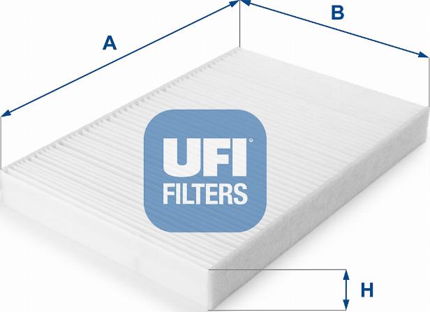 UFI 53.161.00 - Filtr, daxili hava furqanavto.az