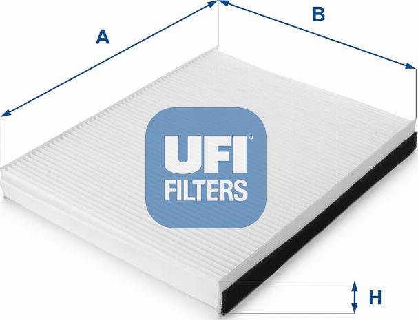 UFI 53.189.00 - Filtr, daxili hava www.furqanavto.az