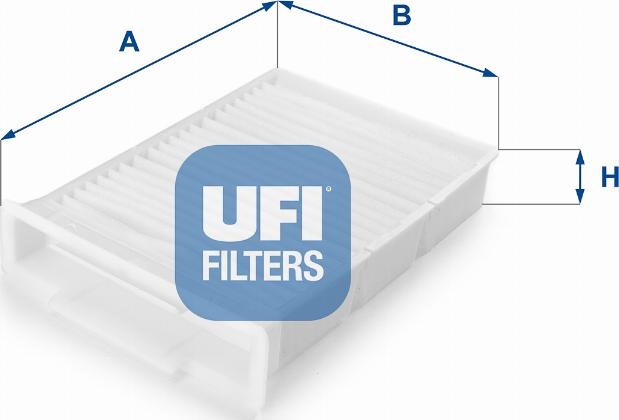 UFI 53.132.00 - Filtr, daxili hava furqanavto.az