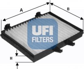 UFI 53.128.00 - Filtr, daxili hava furqanavto.az