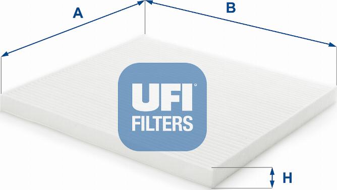 UFI 53.367.00 - Filtr, daxili hava furqanavto.az