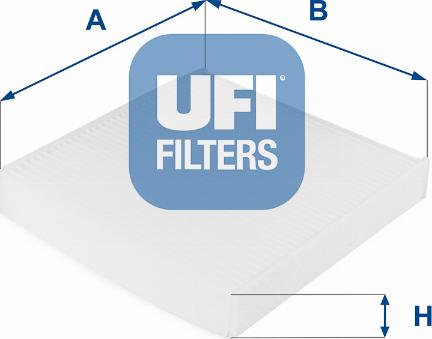 UFI 53.210.00 - Filtr, daxili hava furqanavto.az